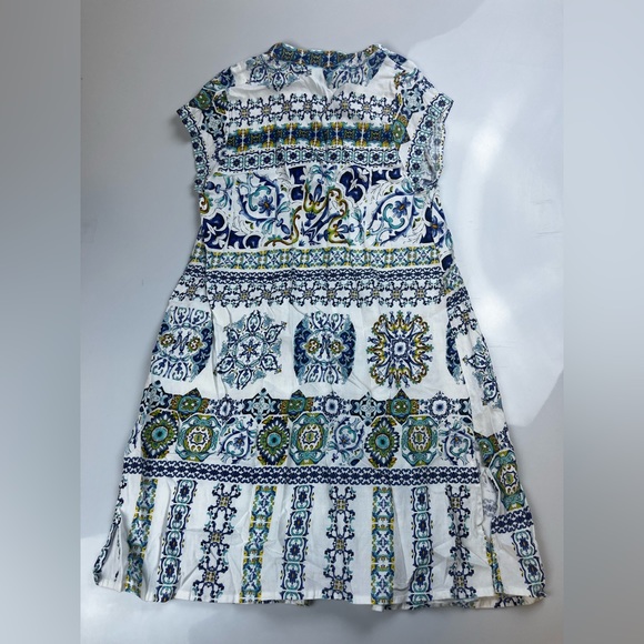 Iconique Printed Dress S127-19 - Picture 3 of 4